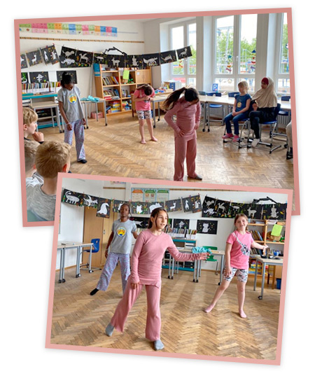 Tanz-Auftritt an der Overbergschule