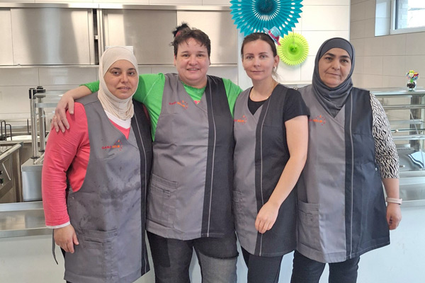 Mensa-Team der Overbergschule